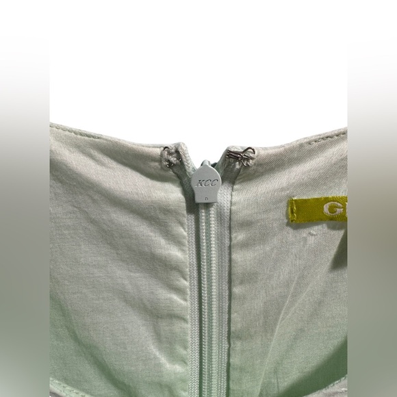 Giani Bini Long Light Green Cotton Blend Sleeveless Maxi Dress Size 4 - Picture 2 of 8